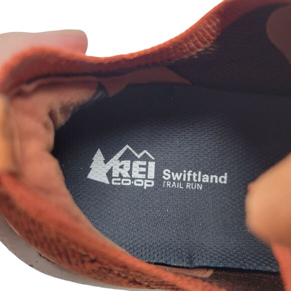 REI CO-OP Swiftland MT Trail Running Shoes Womens 11 M Orange Hiking Sneakers - Picture 9 of 10